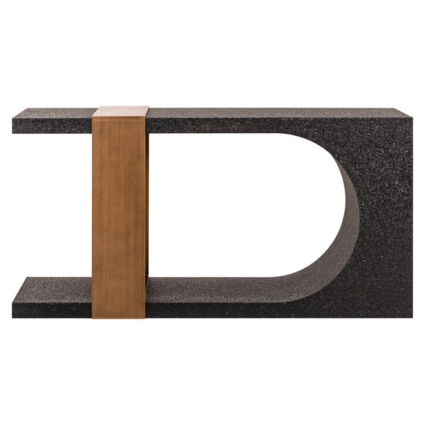 Console Alexander Jones black/gold (Bazel) - Canwell Interiors Limited - Richmond