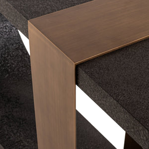 Console Alexander Jones black/gold (Bazel) - Canwell Interiors Limited - Richmond