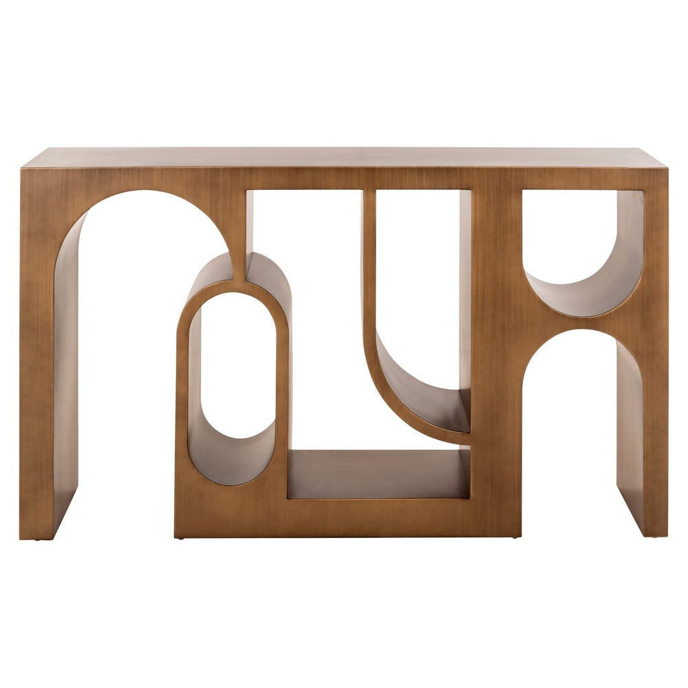 Console Alexander Jones brushed gold (Lugano) - XShowhome Limited - Richmond