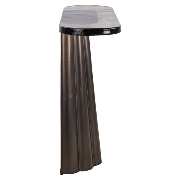 Console Barwick brass antique - Canwell Interiors Limited - Richmond