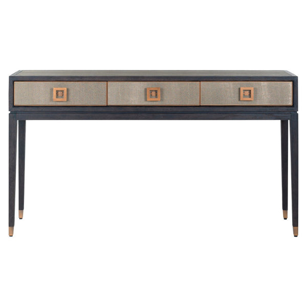 Console Bloomville brass shagreen - Canwell Interiors Limited - Richmond