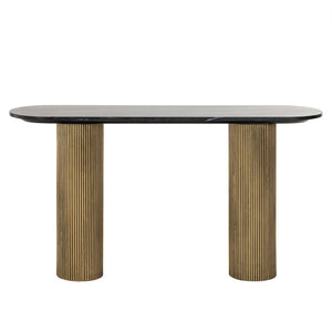 Console Dayton black/gold - Canwell Interiors Limited - Richmond