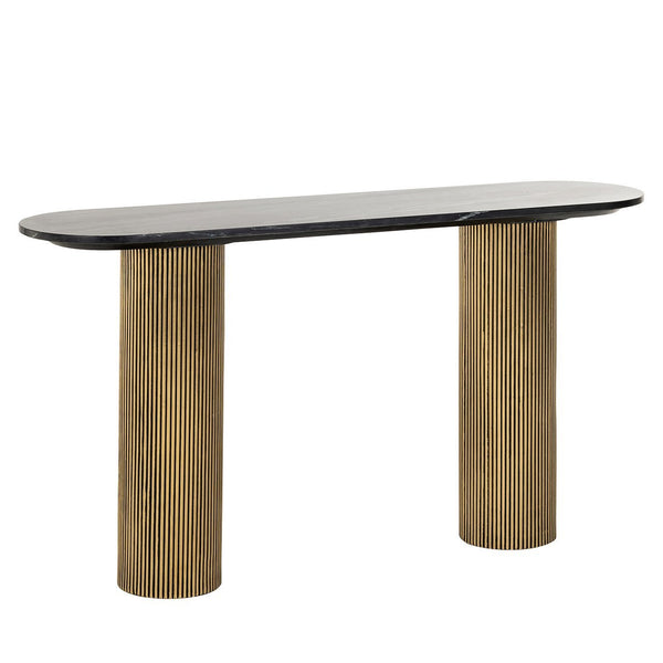 Console Dayton black/gold - Canwell Interiors Limited - Richmond