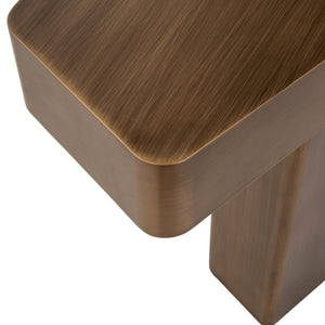 Console Hexa brushed gold - Canwell Interiors Limited - Richmond