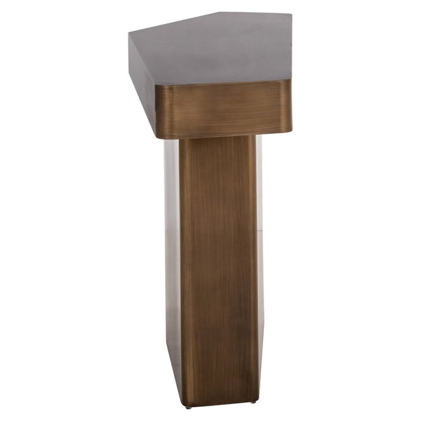 Console Hexa brushed gold - Canwell Interiors Limited - Richmond