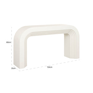 Console Rainbow white - Canwell Interiors Limited - Richmond