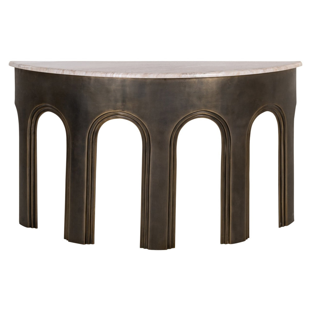 Console Sanchis brass antique - Canwell Interiors Limited - Richmond