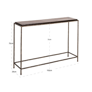 Console Villano bronze - Canwell Interiors Limited - Richmond