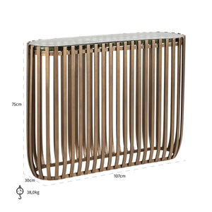 Console Volante gold - Canwell Interiors Limited - Richmond