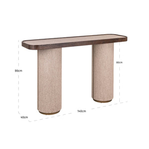 Console Willox brown - Canwell Interiors Limited - Richmond
