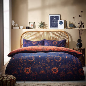 Constellation Single Duvet Set Bronze/Navy - XShowhome Limited - Riva