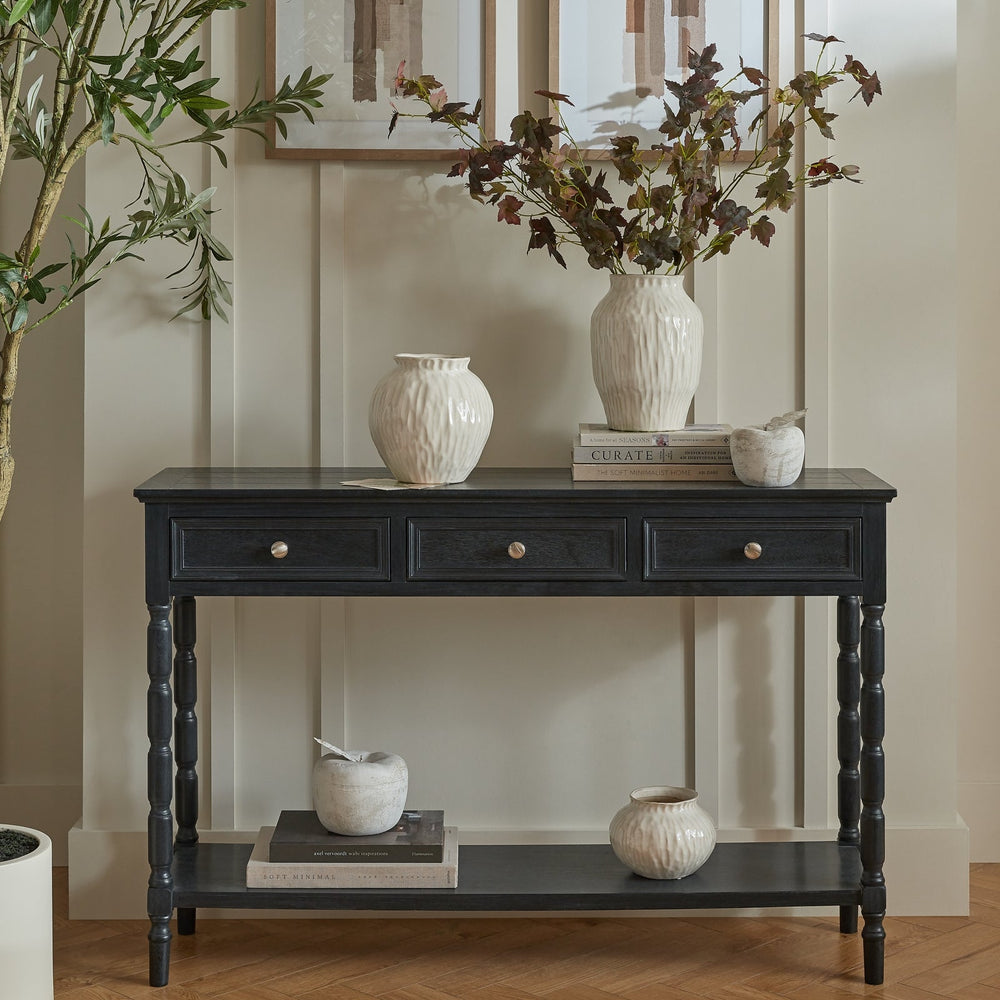 Contour Collection 3 Drawer Console