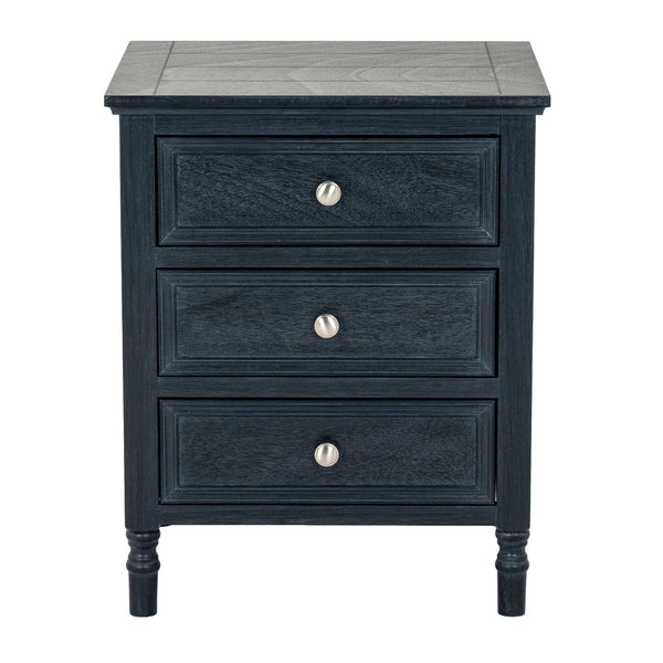 Contour Collection 3 Drawer Side Table - Canwell Interiors Limited - Hills