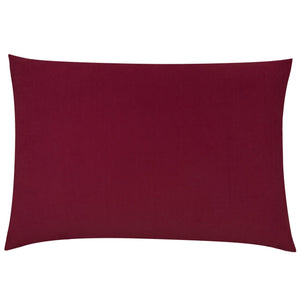 Contra 40x60 Feather Filled Cushion Ox Blood - Canwell Interiors Limited - Riva