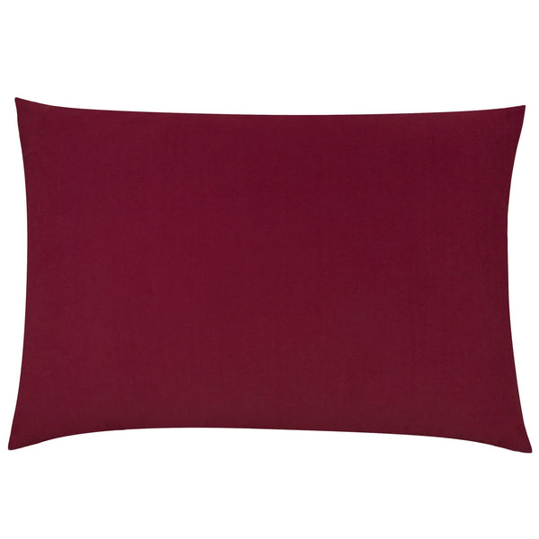 Contra 40x60 Feather Filled Cushion Ox Blood - Canwell Interiors Limited - Riva