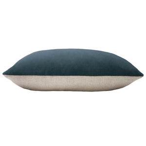 Contra 40x60 Feather Filled Cushion Slate Blue - XShowhome Limited - Riva