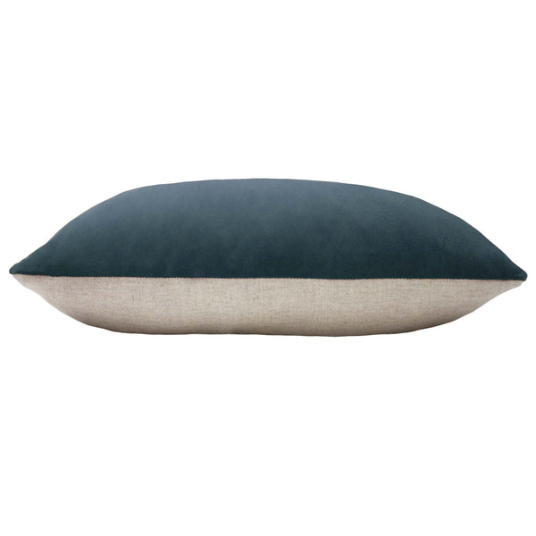 Contra 40x60 Feather Filled Cushion Slate Blue - XShowhome Limited - Riva