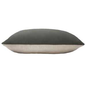 Contra 40x60 Feather Filled Cushion Steel - XShowhome Limited - Riva