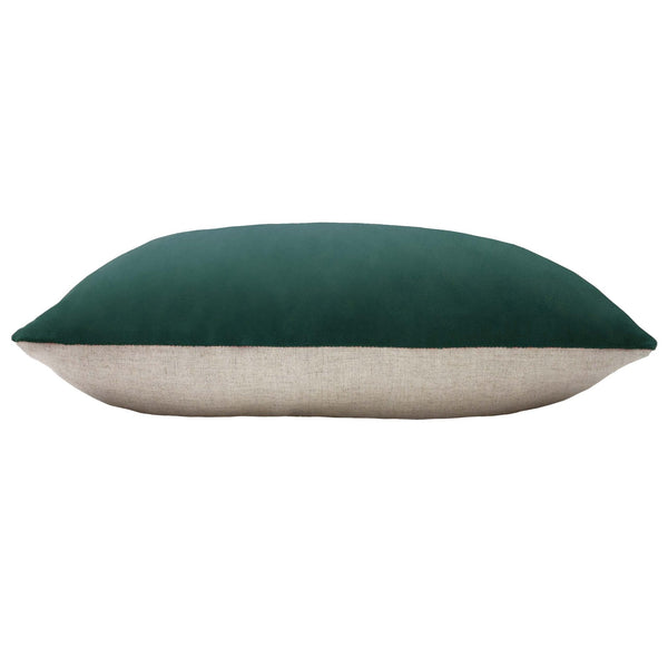 Contra 40x60 Feather Filled Cushion Teal - Canwell Interiors Limited - Riva