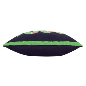 Coral Snake 30x50 Feather Filled Cushion Lime - Canwell Interiors Limited - Riva