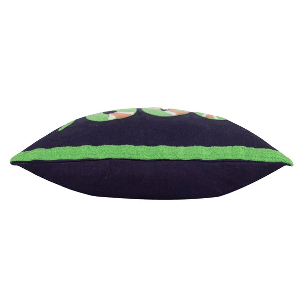 Coral Snake 30x50 Feather Filled Cushion Lime - Canwell Interiors Limited - Riva
