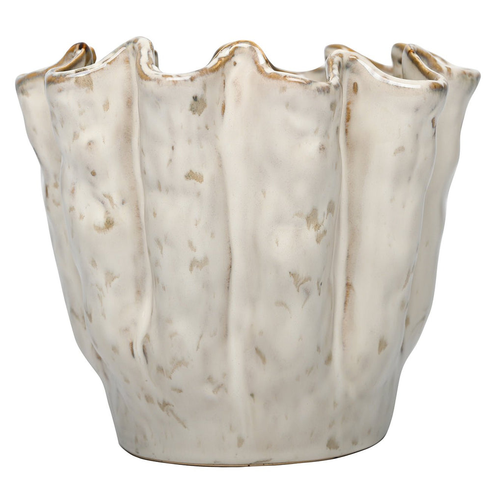 Coralie Glazed Vase Small - XShowhome Limited - Libra