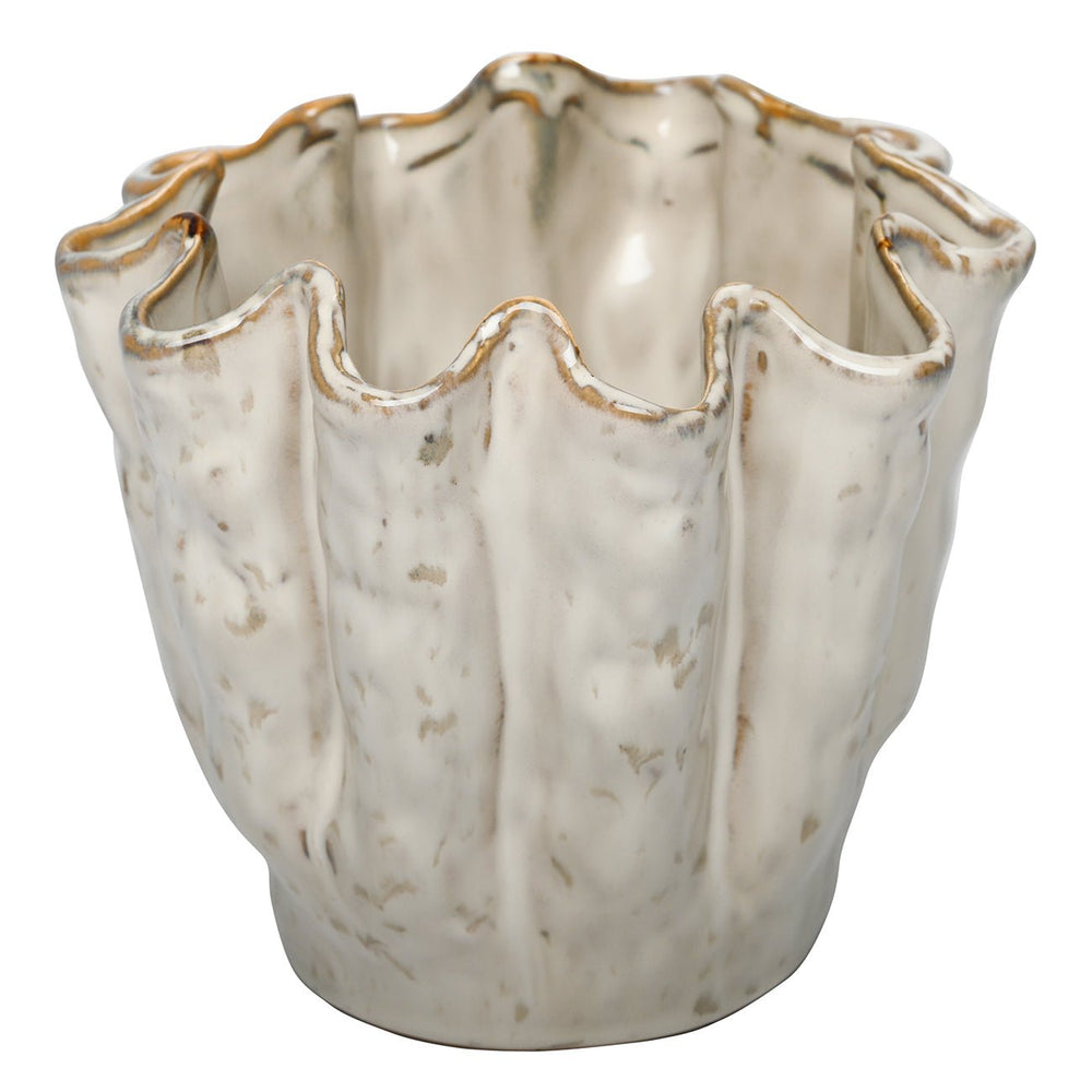 Coralie Glazed Vase Small - XShowhome Limited - Libra