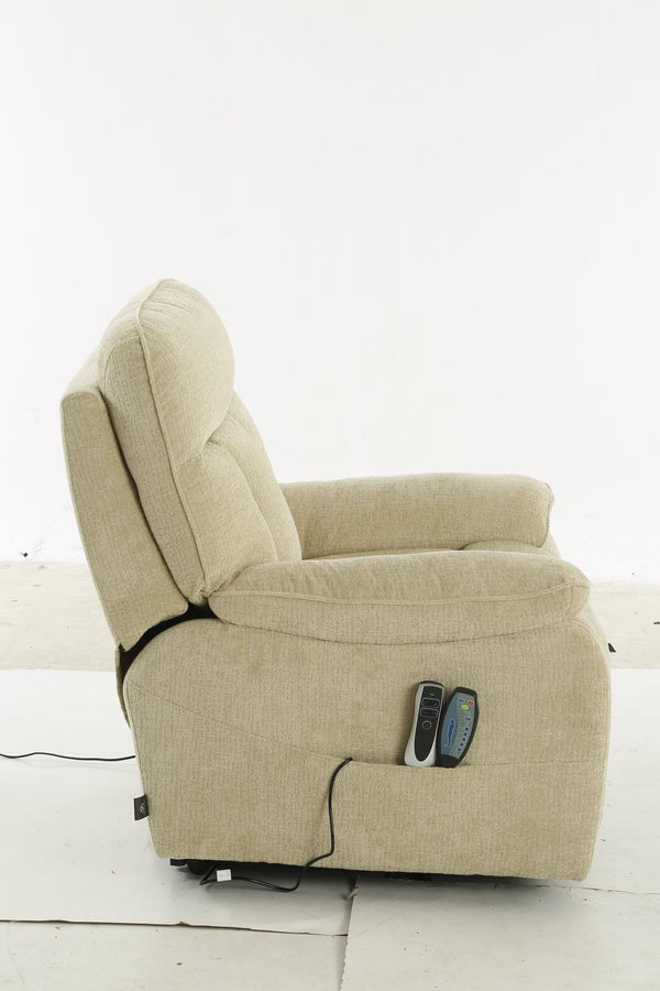 Cornwall Rise and Recline Massage Chair Beige - XShowhome Limited - Xshowhome