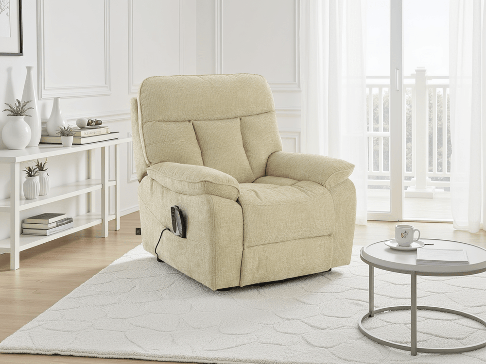 Cornwall Rise and Recline Massage Chair Beige - XShowhome Limited - Xshowhome