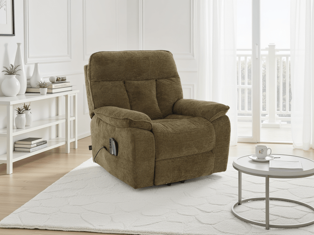 Cornwall Rise and Recline Massage Chair Brown - XShowhome Limited - Xshowhome