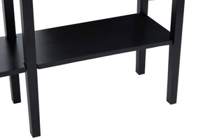Corso Black Console Table with Rattan Drawers - XShowhome Limited - Xshowhome