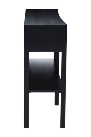 Corso Black Console Table with Rattan Drawers - XShowhome Limited - Xshowhome