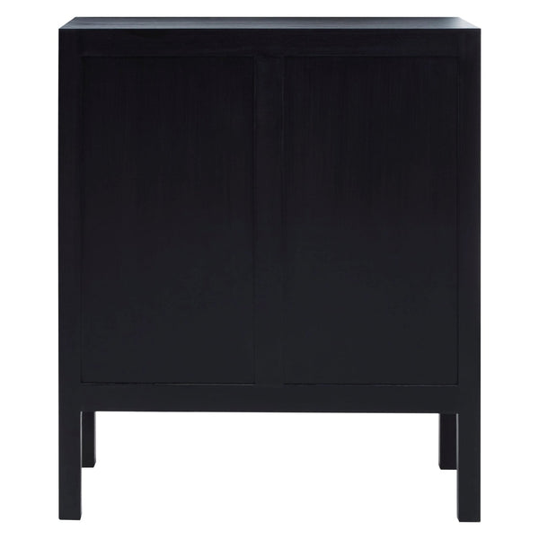 Corso Black Sideboard with Two Rattan Doors - XShowhome Limited - Xshowhome