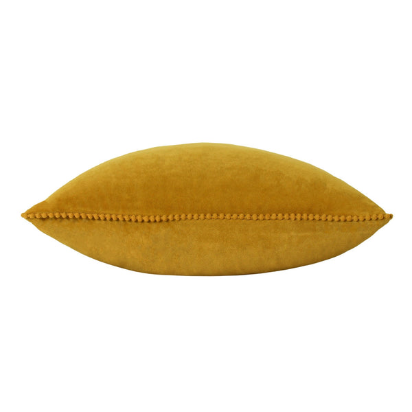 Cosmo 45x45 Feather Filled Cushion Ochre - Canwell Interiors Limited - Riva