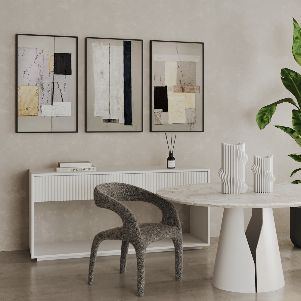Costine Console Table - White - XShowhome Limited - Tommy Franks