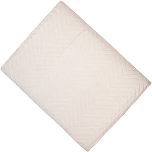 Cotton Like Chevron Quilt 200x230 - ID10201052119370 - Canwell Interiors Limited - Malini