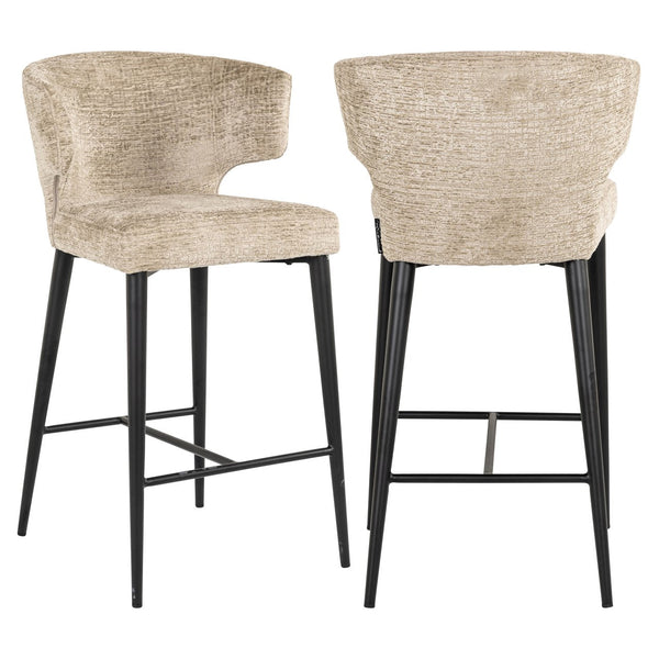 Counter stool Taylor desert fusion fire retardant - Canwell Interiors Limited - Richmond