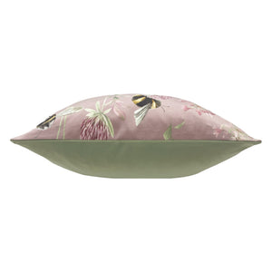 Country Bee Garden 43x43 Feather Filled Cushion Heather - Canwell Interiors Limited - Riva