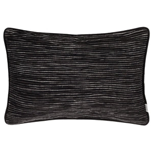 Cove 35x50 Feather Filled Cushion Black - Canwell Interiors Limited - Riva
