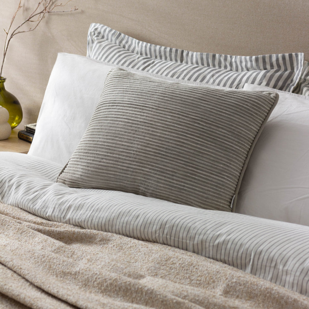 Cove 35x50 Feather Filled Cushion Pebble Grey - Canwell Interiors Limited - Riva