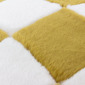 Cozee Check 50x50 Feather Filled Cushion Olive - Canwell Interiors Limited - Riva