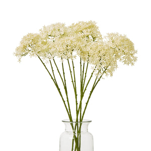 Cream Crown Hydrangea Stem - Canwell Interiors Limited - Hills