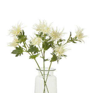 Cream Sea Holly Spray - Canwell Interiors Limited - Hills