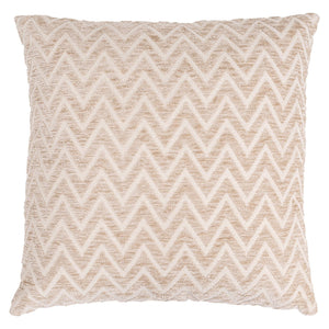 Cushion Cassy beige chevron - Canwell Interiors Limited - Richmond