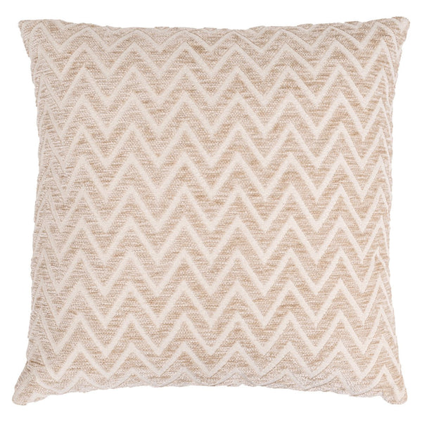 Cushion Cassy beige chevron - Canwell Interiors Limited - Richmond
