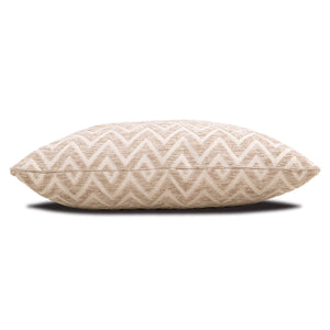 Cushion Cassy beige chevron - Canwell Interiors Limited - Richmond