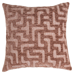 Cushion Lexa blush labyrinth - Canwell Interiors Limited - Richmond