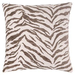 Cushion Tara taupe tiger - Canwell Interiors Limited - Richmond