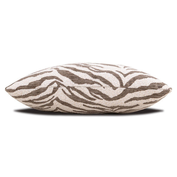Cushion Tara taupe tiger - Canwell Interiors Limited - Richmond