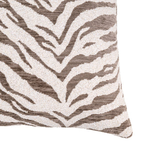 Cushion Tara taupe tiger - Canwell Interiors Limited - Richmond